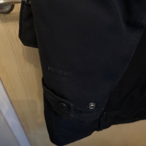 North Face Parka/Color black with grey faux fur on hood - Picture 2 of 4